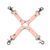 Крестовина для фиксации Liebe Seele Dark Candy Pink Hogtie картинка
