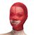 Маска - сетка с открытым ртом Feral Feelings Hood Mask Red, красная картинка