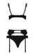 Комплект сексуального белья Passion Exclusive FLORIS SET black L/XL картинка 7