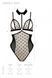 Боді з відкритими грудьми Passion DOMINICA BODY beige, розмір L/XL картинка 12