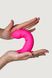 Дилдо с присоской и с термореактивным эффектом Adrien Lastic Hitsens 2 - 6,5 inch Pink (диаметр 4 см) картинка 3