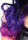 Перука довга Leg Avenue Allure Multi Color Wig Black/Purple, чорно-фіолетова картинка 4