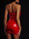 Платье лакированное красное на молнии D&A “Соблазнительница Марго”, размер XS/S картинка 2