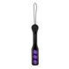 Паддл шкіряний Punishment Purple Lips Paddle Black картинка 1