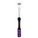 Паддл шкіряний Punishment Purple Lips Paddle Black картинка 4