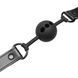Кляп силіконовий Bedroom Fantasies Ball Gag Breathable Silicone Black (діаметр 4,1 см) картинка 5