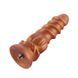 Силіконовий дилдо на присосці Hismith Spiral Grain Silicone Dildo Monster Series (діаметр 2,7 см) картинка 1
