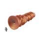 Силіконовий дилдо на присосці Hismith Spiral Grain Silicone Dildo Monster Series (діаметр 2,7 см) картинка 2