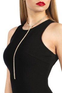 Колье со стразами Bijoux Pour Toi Audrey Gold (под золото) картинка