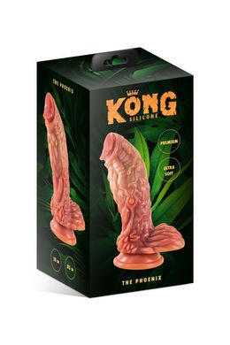 Фэнтезийный фаллоимитатор на присоске Kong Silicone The Phoenix картинка