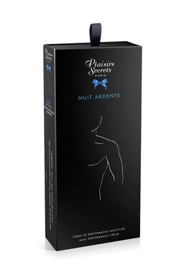 Збудливий крем для пеніса Plaisirs Secrets Male Performance Cream Nuit Ardente (60 мл) зображення