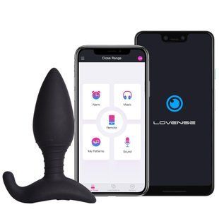 Анальна смарт вібропробка Lovense Hush, розмір S, (діаметр 3,8 см) зображення