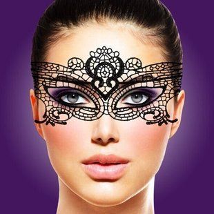 Ажурная маска на лицо с лентами-завязками RIANNE S Masque III картинка