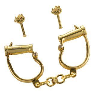 Металлические наручники LOCKINK Love-slave Handcuffs картинка
