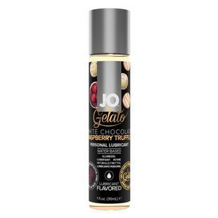 Їстівна змазка JO GELATO White Chocolate Raspberry (білий шоколад з малиною) 30 мл зображення
