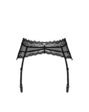 Очаровательный пояс для чулок с кружевом Obsessive Medilla garter belt, размер XS/S картинка