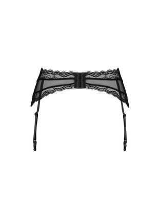 Очаровательный пояс для чулок с кружевом Obsessive Medilla garter belt, размер XS/S картинка