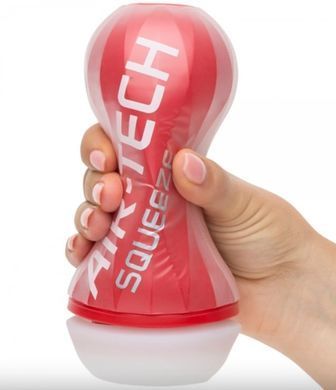 Мастурбатор з м'яким корпусом Tenga Air-Tech Squeeze Regular (середня інтенсивність) зображення