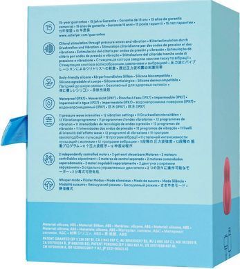 Вакуумный стимулятор с вибрацией Satisfyer Pro To Go 1 Blue картинка