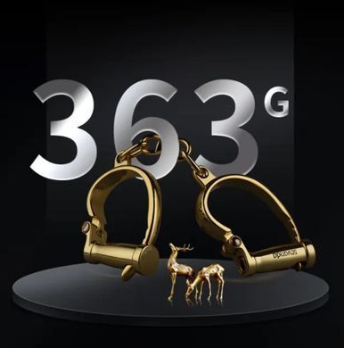 Металеві наручники LOCKINK Love-slave Handcuffs зображення