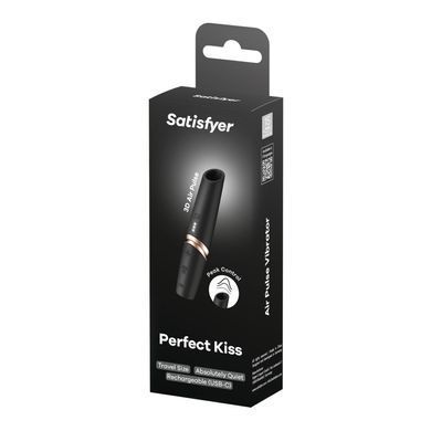 Вакуумний стимулятор Satisfyer Perfect Kiss (магнітна технологія 3D Air Pulse) зображення