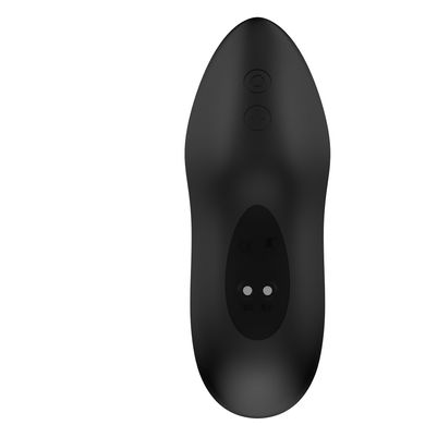 Массажер простаты с вакуумным стимулятором промежности и вращающейся головкой Nexus Revo Air (диаметр 3,4 см) картинка