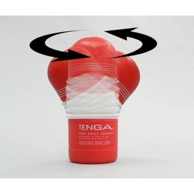 Мастурбатор з інтенсивною стимуляцією головки Tenga Rolling Head Cup STRONG зображення