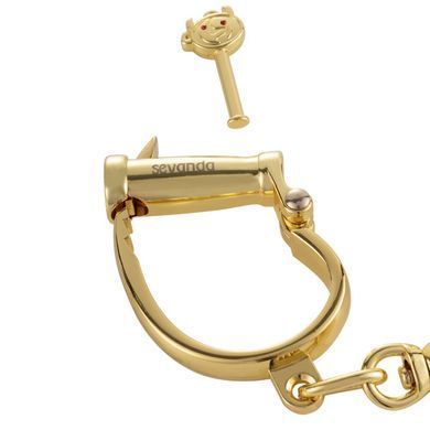 Металеві наручники LOCKINK Love-slave Handcuffs зображення