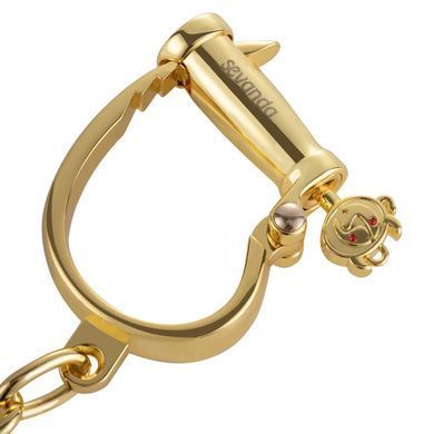 Металеві наручники LOCKINK Love-slave Handcuffs зображення