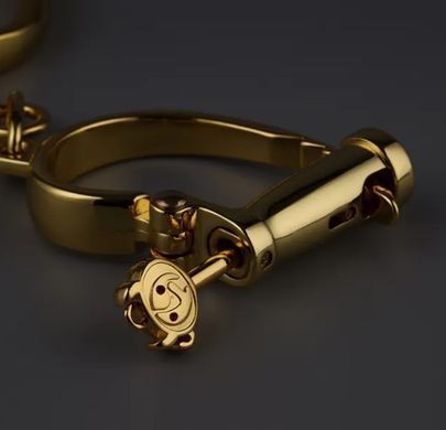 Металеві наручники LOCKINK Love-slave Handcuffs зображення