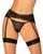 Очаровательный пояс для чулок с кружевом Obsessive Medilla garter belt, размер XS/S картинка