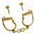 Металеві наручники LOCKINK Love-slave Handcuffs зображення