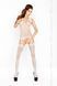 Бодистокинг Passion BS015 white, белый картинка 1