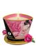 Массажная свеча с афродизиаками Shunga MASSAGE CANDLE Rose Petals роза (170 мл) картинка 1