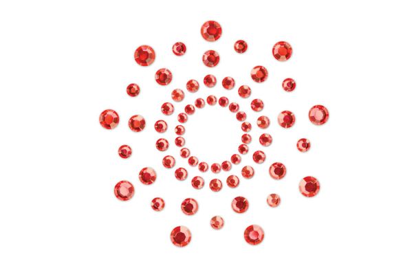 Прикраса на соски Bijoux Indiscrets - Mimi Red (Червона) зображення
