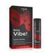 Рідкий вібратор їстівний Orgie Sexy Vibe! Hot, вібрація 8/10, зі смаком полуниці (15 мл) картинка 6