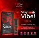 Рідкий вібратор їстівний Orgie Sexy Vibe! Hot, вібрація 8/10, зі смаком полуниці (15 мл) картинка 11