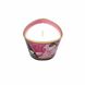 Масажна свічка з афродизіаками Shunga MASSAGE CANDLE Rose Petals троянда (170 мл) картинка 2