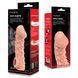 Насадка на член с отверстием для мошонки Kokos Cock Sleeve CS 009, размер M картинка 8