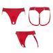 Трусики для страпона Strap-On-Me HARNAIS LINGERIE UNIQUE One Size RED картинка 2