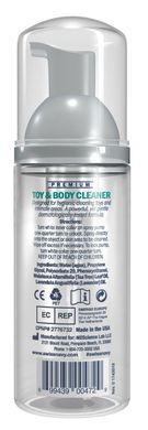 Очищаюча пінка для іграшок та тіла Swiss Navy Toy & Body Cleaner Foam (47 мл) зображення