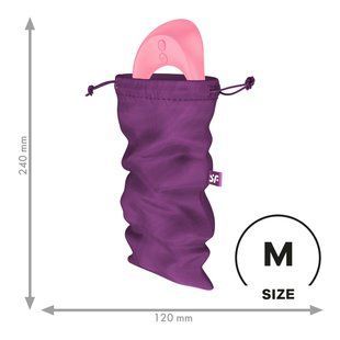 Мешочек для хранения игрушек Satisfyer Treasure Bag Violet, размер M картинка