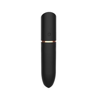 Вибропуля в виде помады Adrien Lastic Rocket Black (диаметр 1,8 см) картинка