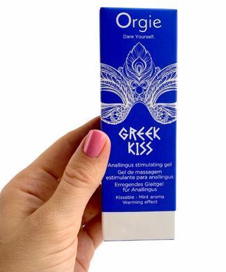Стимулирующий гель для анилингуса и анального секса Orgie Greek Kiss, мята (50 мл) картинка