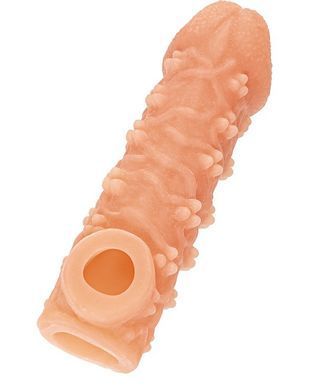 Насадка на член з отвором для мошонки Kokos Cock Sleeve CS 009, розмір L зображення