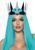 Корона шкіряна з шипами Leg Avenue Faux leather spiked crown Black зображення