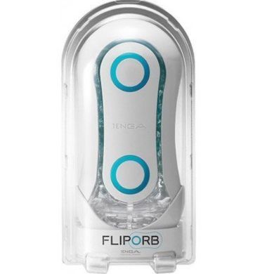 Мастурбатор зі стимулюючими кульками Tenga FLIP ORB Blue Rush зображення