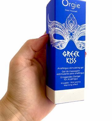 Стимулирующий гель для анилингуса и анального секса Orgie Greek Kiss, мята (50 мл) картинка
