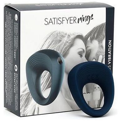 Эрекционное кольцо с вибрацией Satisfyer Ring 2 картинка