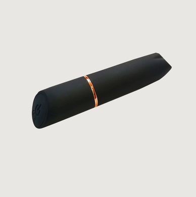 Віброкуля у вигляді помади Adrien Lastic Rocket Black (діаметр 1,8 см) зображення